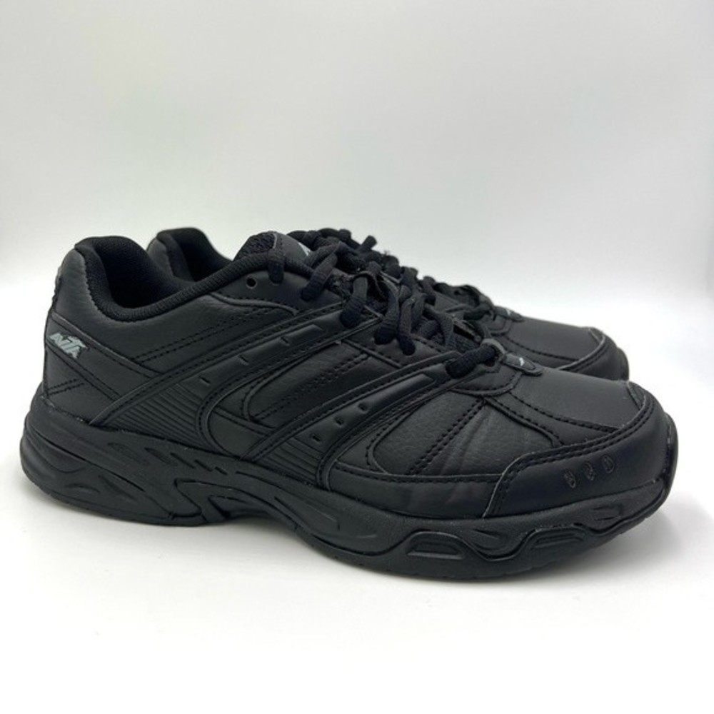 Avia Womens Size 7.5 Avi-Union II Black Work Walking Sneakers‎ Shoes